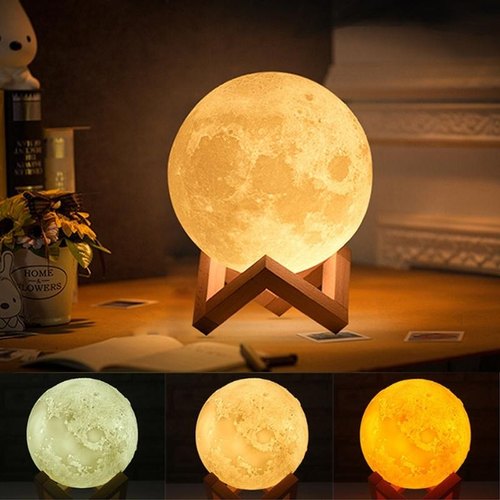 16 In 1 High Quality Led Moon Light Lamp With Stand – Mind Glowing 3d Lamp