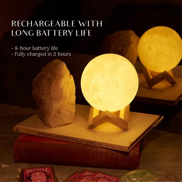 16 In 1 High Quality Led Moon Light Lamp With Stand – Mind Glowing 3d Lamp