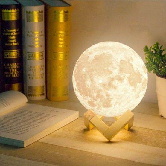 16 In 1 High Quality Led Moon Light Lamp With Stand – Mind Glowing 3d Lamp