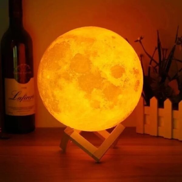 16 In 1 High Quality Led Moon Light Lamp With Stand – Mind Glowing 3d Lamp