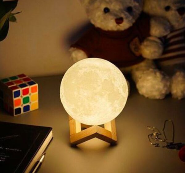 16 In 1 High Quality Led Moon Light Lamp With Stand – Mind Glowing 3d Lamp