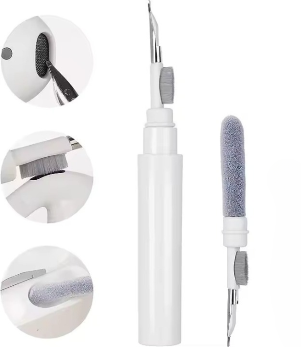 3 In 1 Cleaning Pen Tool Brush Kit For Mobile, Earphone, Earbuds & Airpods - Techtopia