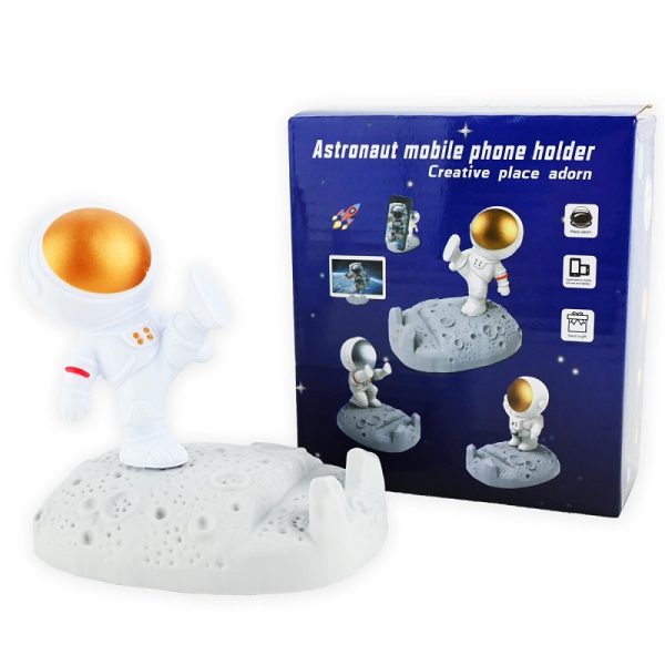 Astronaut Mobile Holder Stand For Desk, Bed, Tablet, Ipad, Iphone, - Techtopia