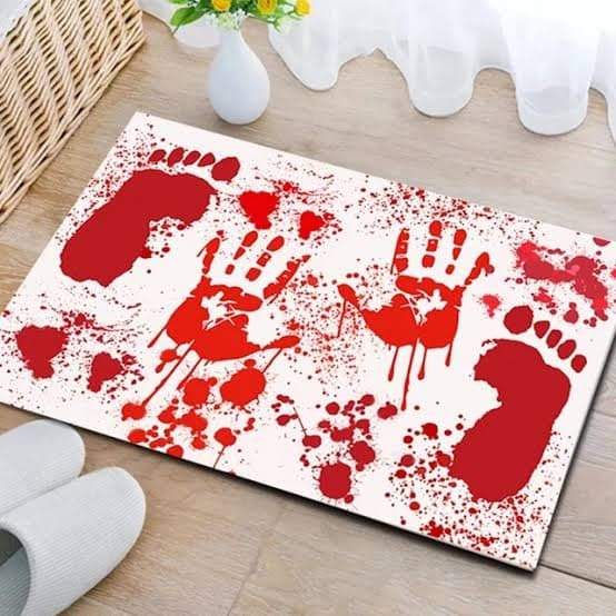 Bloody Bath Mat ,color Changing Mat ,horror Mat - Techtopia