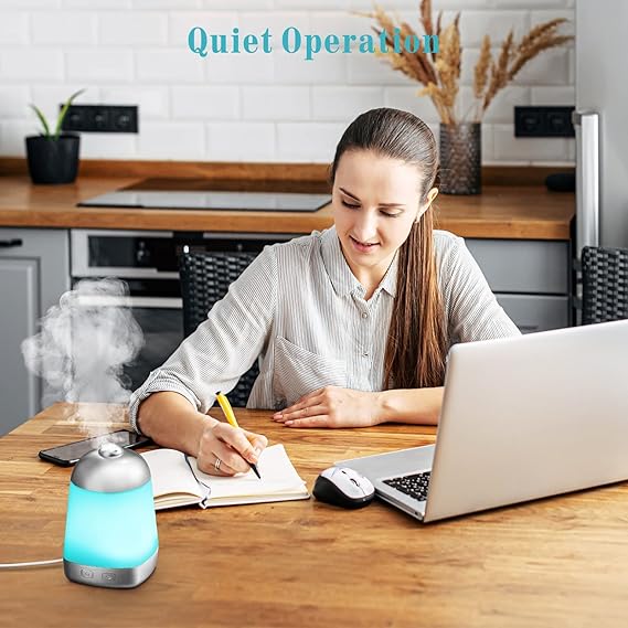 Cold Mist Aromatherapy Humidifier Electric Aroma Infuser For Home Bedroom Office - Techtopia