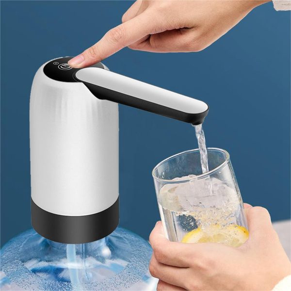 Drinking Water Bottle Pump Automatic Drinking Water Pump Mini Portable Household Water Dispenser Usb One Click Drinking Water - Techtopia