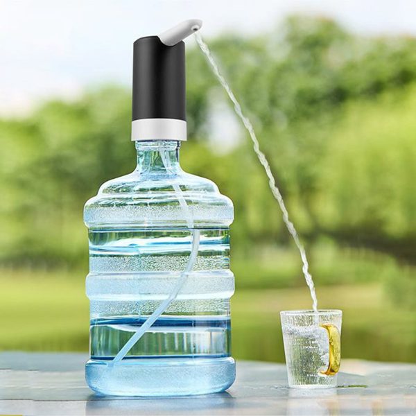 Drinking Water Bottle Pump Automatic Drinking Water Pump Mini Portable Household Water Dispenser Usb One Click Drinking Water - Techtopia