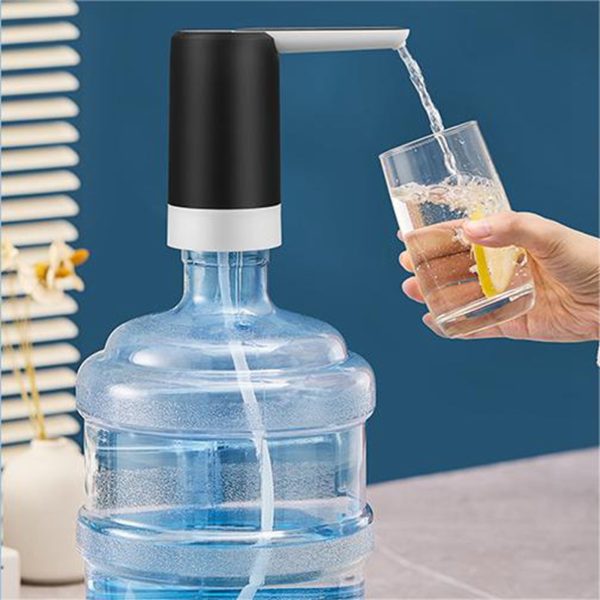 Drinking Water Bottle Pump Automatic Drinking Water Pump Mini Portable Household Water Dispenser Usb One Click Drinking Water - Techtopia