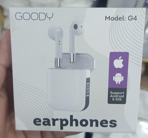 Goody Model: G4 Gaming Earphone Wireless Tws Headphone Mini Bluetooth Earbuds Sports - Techtopia