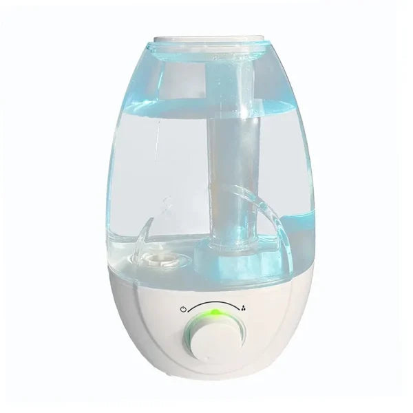 Hd-2107 Ultrasonic Room Humidifier Cold Mist Maker 2.5 Litre Water Capacity With Night Light - Techtopia