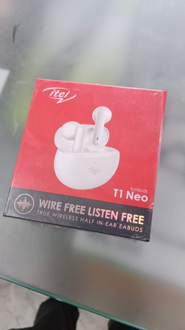 Itel Earbuds Model T1 Neo 18 Hours Playback - Techtopia