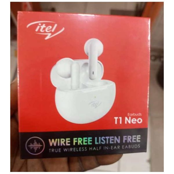 Itel Earbuds Model T1 Neo 18 Hours Playback - Techtopia