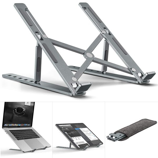 Laptop Stand Creative Folding Storage Bracket Fiber Plastic - Techtopia