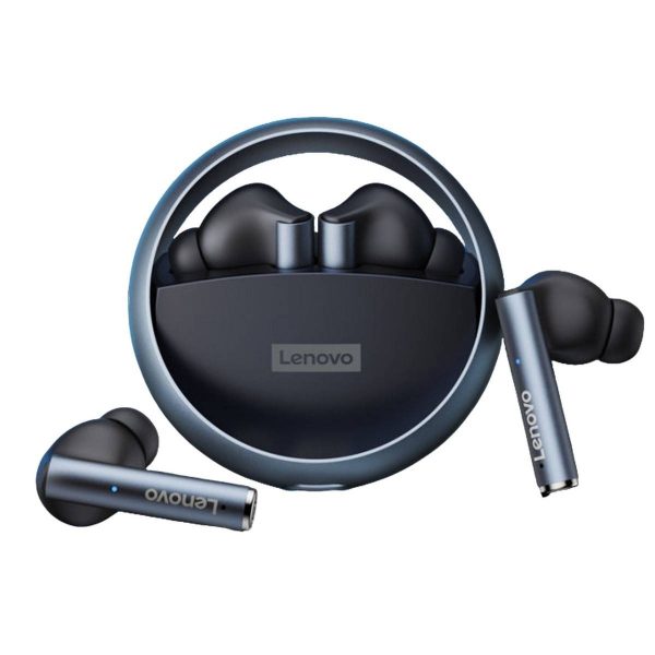 Lenovo Livepods Lp60 True Wireless Bluetooth Earbuds Rotatable Metal Cavity Ring - Techtopia