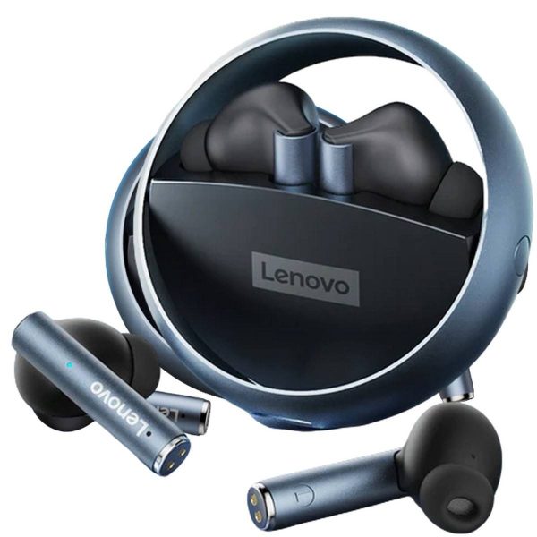 Lenovo Livepods Lp60 True Wireless Bluetooth Earbuds Rotatable Metal Cavity Ring - Techtopia