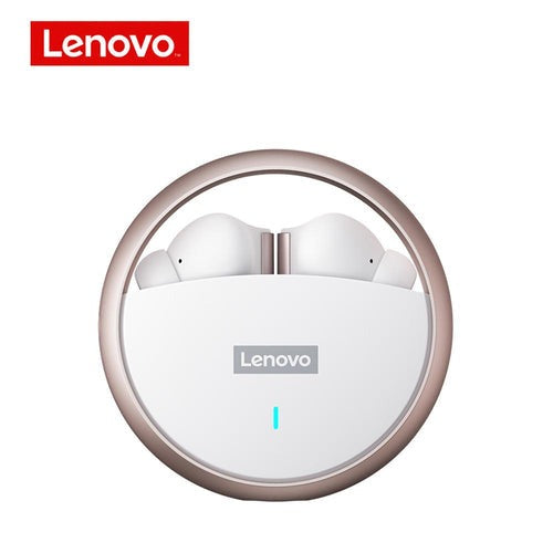 Lenovo Livepods Lp60 True Wireless Bluetooth Earbuds Rotatable Metal Cavity Ring - Techtopia