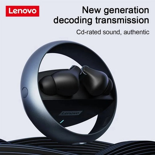 Lenovo Livepods Lp60 True Wireless Bluetooth Earbuds Rotatable Metal Cavity Ring - Techtopia