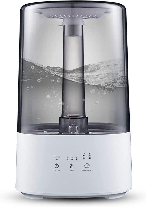 Lh-192 Humidifier – Hot & Cold Mist With 4l Water Tank, 12-hour Continuous Operation & Scent Addition Option