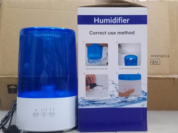 Lh-192 Humidifier – Hot & Cold Mist With 4l Water Tank, 12-hour Continuous Operation & Scent Addition Option