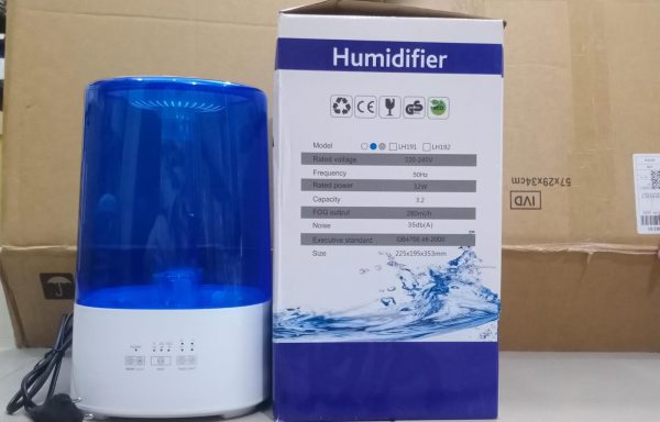 Lh-192 Humidifier – Hot & Cold Mist With 4l Water Tank, 12-hour Continuous Operation & Scent Addition Option