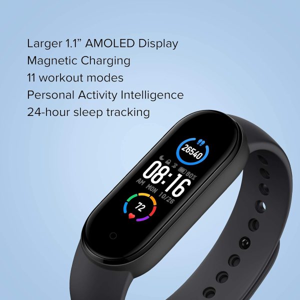 M5 Band Sport Wristband Blood Pressure Monitor Heart Rate For Android And Ios With Fitpro App - Techtopia