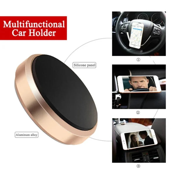 Magnetic Mount Holder For Car, Home, Office | Car Mount Magnet Cell Phone, Key, Bag,coin, Notes Holder - Techtopia