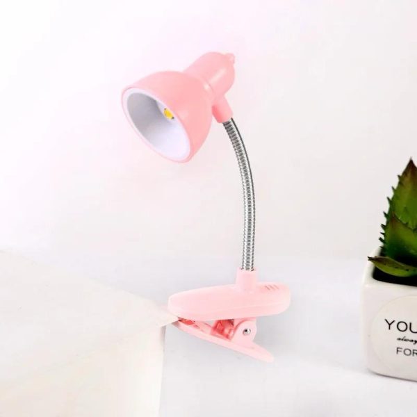 Mini Book Light With Clip Portable Led Reading Lamp Travel Bedroom Night Light Night - Techtopia