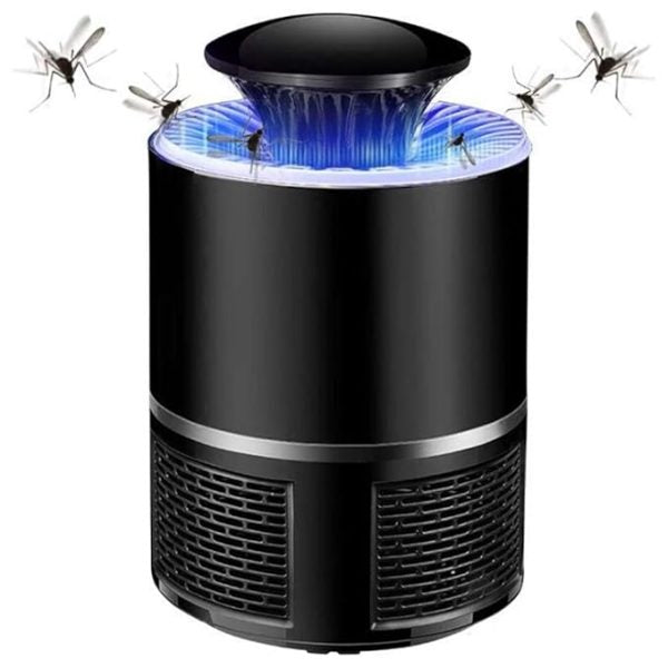 Mosquito Trap With Killer Lamp | Eco Friendly Chemical Free Usb Connected Uv Led Light Fly Bug Di-speller With Suction Fan Repellent Lamp - Techtopia