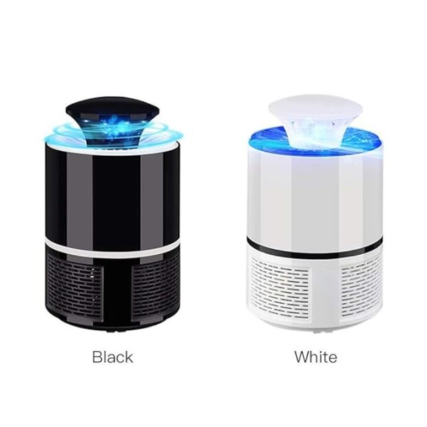 Mosquito Trap With Killer Lamp | Eco Friendly Chemical Free Usb Connected Uv Led Light Fly Bug Di-speller With Suction Fan Repellent Lamp - Techtopia