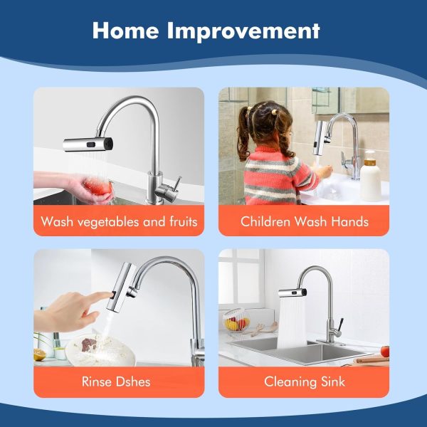 Multifunctional Kitchen Sink Waterfall Faucet - Techtopia