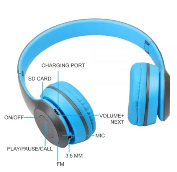 P47 Wireless Headphones Invincible Ultra Small Bluetooth Headset For Gaming - Techtopia