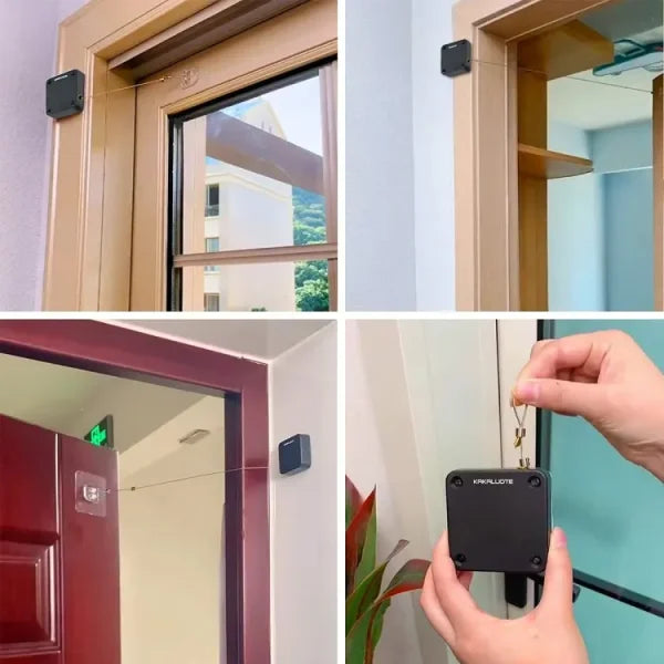 Portable Automatic Stainless Steel Door Closer Multifunctional Punch-free Sensor Door Closer - Techtopia