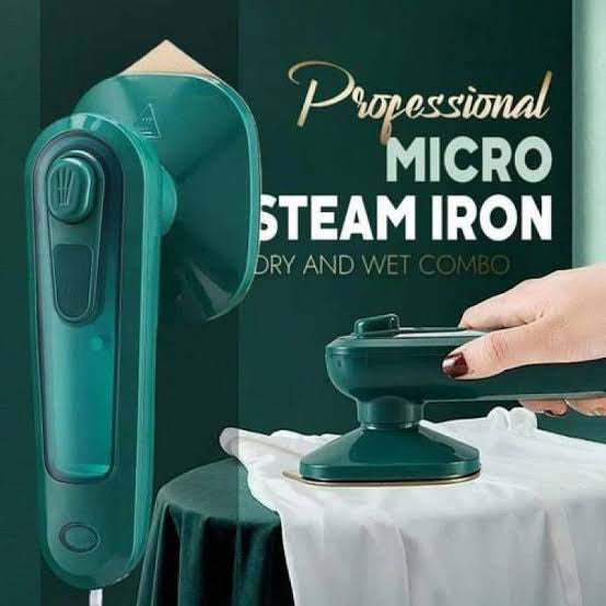 Professional Micro Steam Iron Handheld Household Portable Ironing Machine Garment Steamer