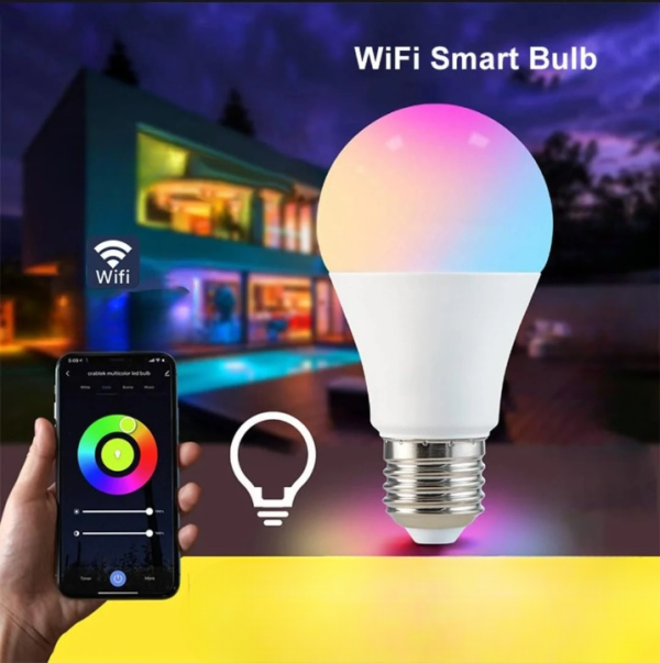 Rgb Bulb / Smart Wifi Led Light Bulb - Techtopia