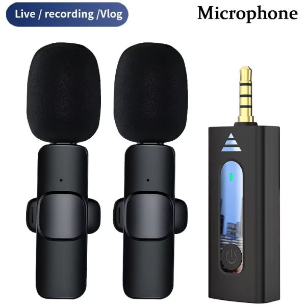 Ultimate K35 Professional Vlogging High Quality Collar Wireless Microphone - Techtopia