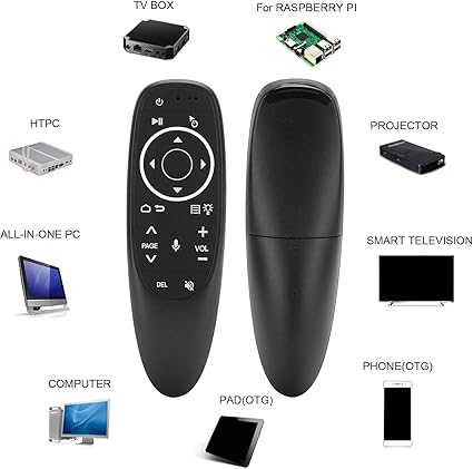 Wireless Air Mouse With Voice Control Youtube, Netflix For Android Mobile And Smart Tv And Tablets - Techtopia